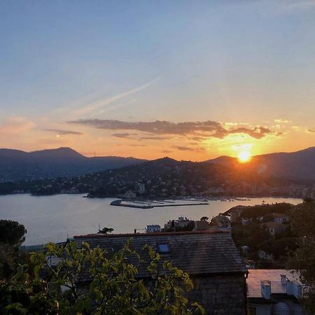 Tra Sole & Mare Apartman Zoagli Kültér fotó