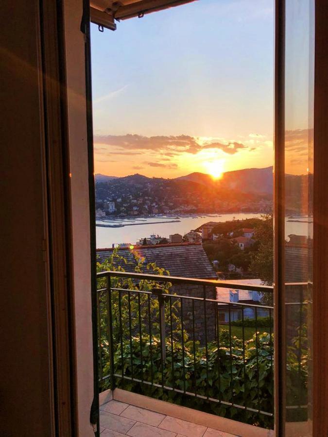 Tra Sole & Mare Apartman Zoagli Kültér fotó