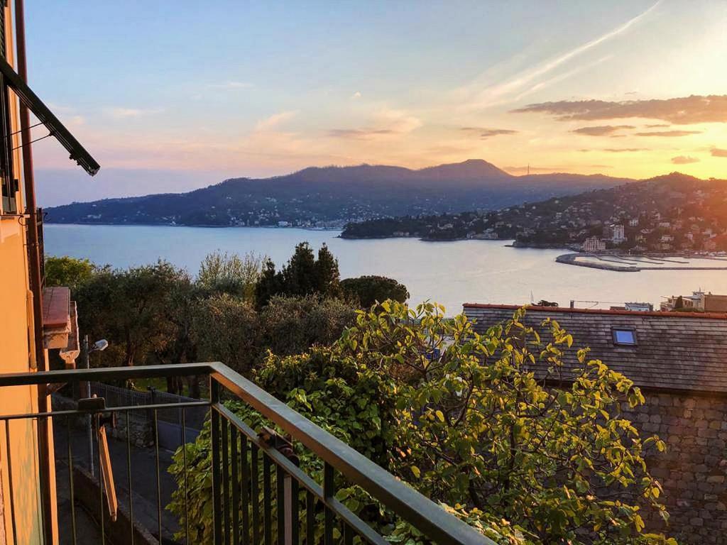 Tra Sole & Mare Apartman Zoagli Kültér fotó