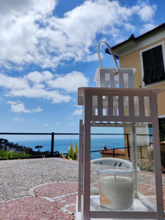 Tra Sole & Mare Apartman Zoagli Kültér fotó